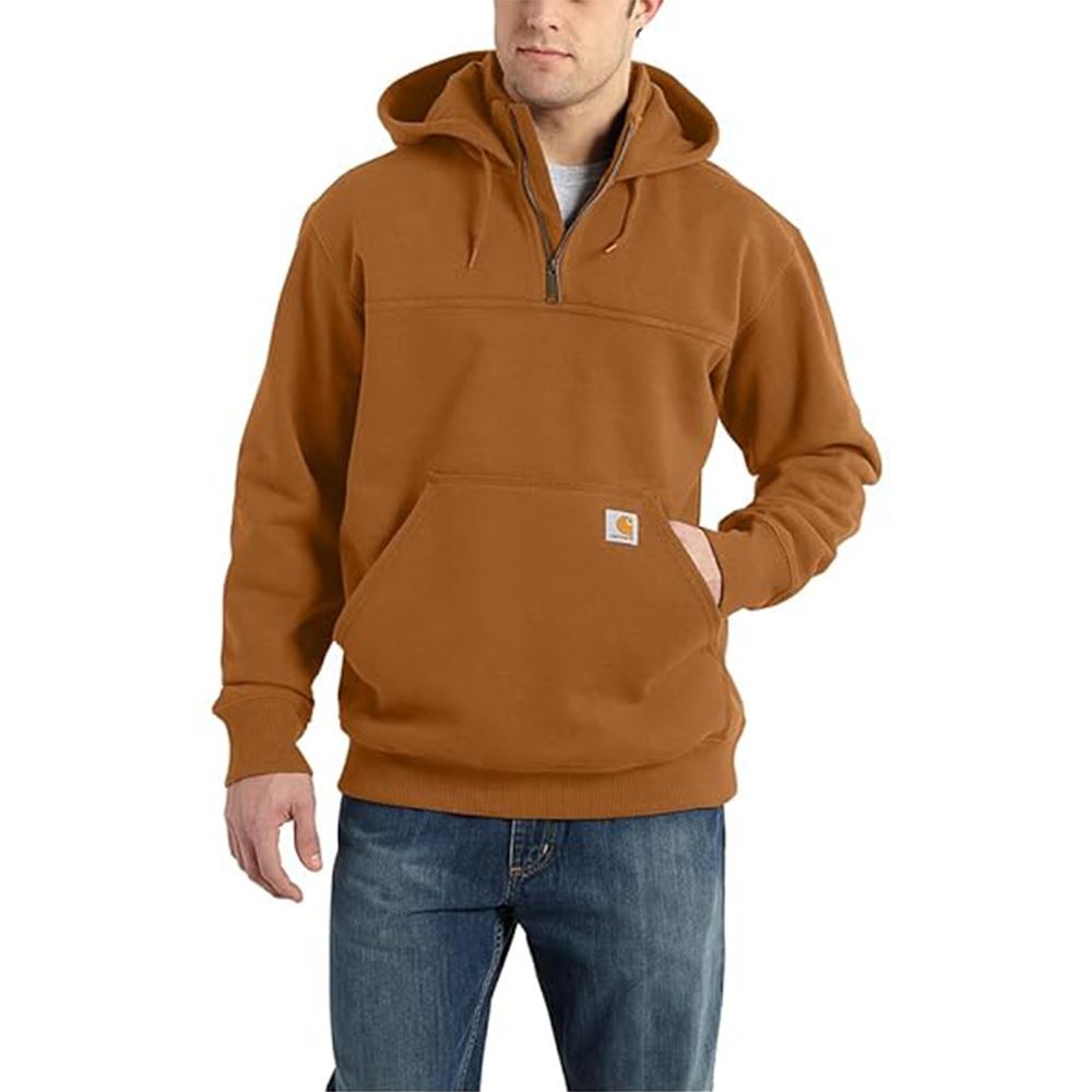 Buy Rain Defender Loose Fit Heavyweight Quarter-Zip Sweatshirt ...