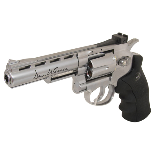 MB-S CO2 4 Inch Silver US Airsoft Revolver