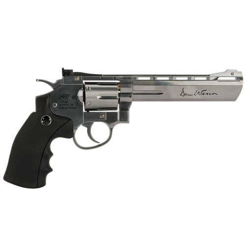 ASG Dan Wesson Silver Pellet Revolver - Refurbished