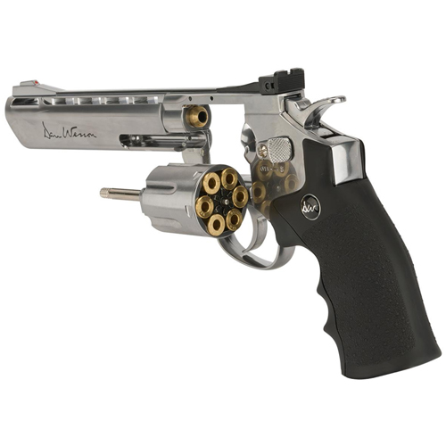 ASG Dan Wesson Silver Pellet Revolver - Refurbished