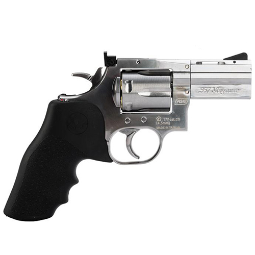 Dan Wesson 715 Full Metal Pellet Revolver - Silver