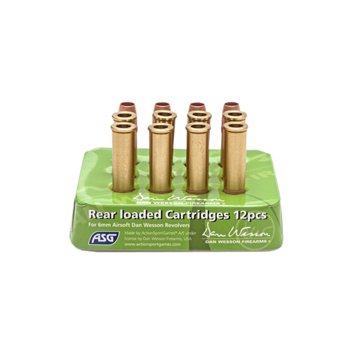 DW CNC Rear Load 6mm Cartridges - 12pc