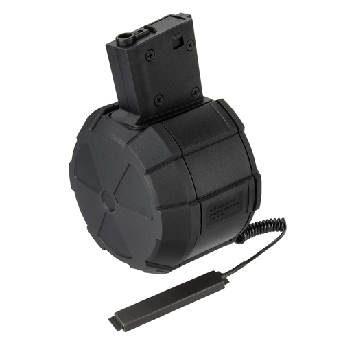 ICS Electric 6mm M4 Guns Drum Magazine - 2000rd