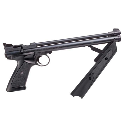 1322 Single Shot Bolt Action Pellet Pistol With Shoulder Stock