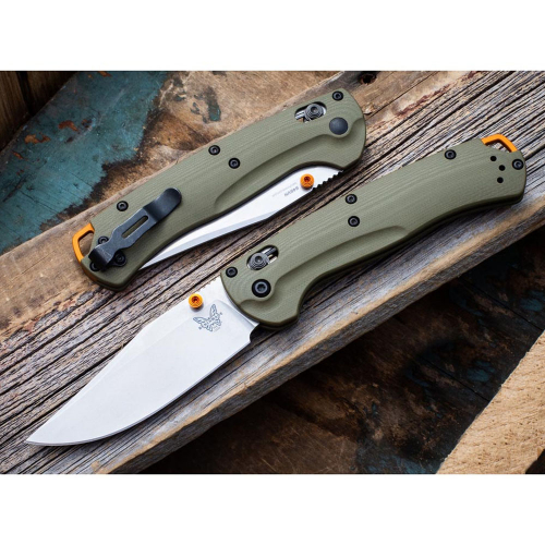 Benchmade Taggedout G10 Folding Knife
