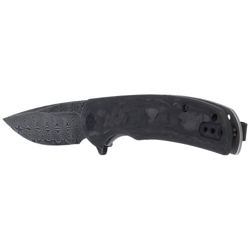 Nox Folding Knife - Carbon Fiber & Steel Handle