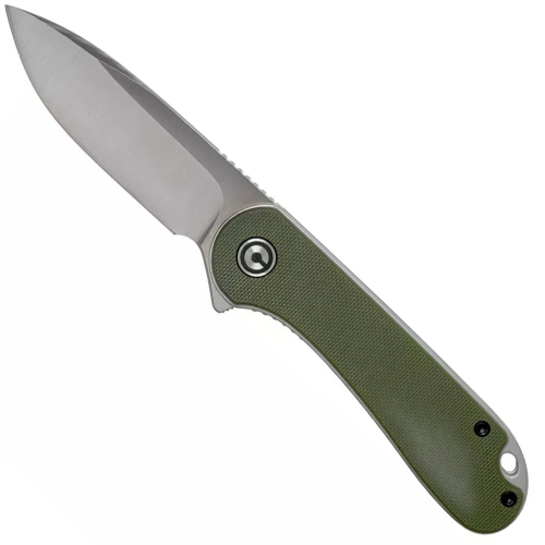 Elementum D2 Flipper Knife G10 Handle