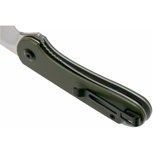 Elementum D2 Flipper Knife G10 Handle