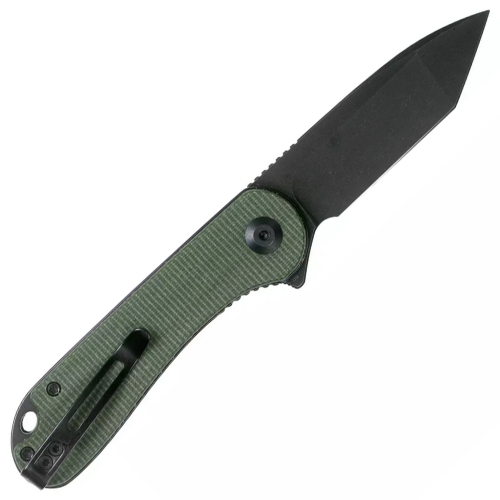 Elementum D2 Flipper Knife Micarta Handle