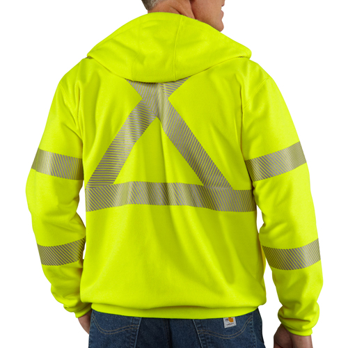 Carhartt Flame Resistant Heavy Weight High Visibility Class 3 Sweatshirt