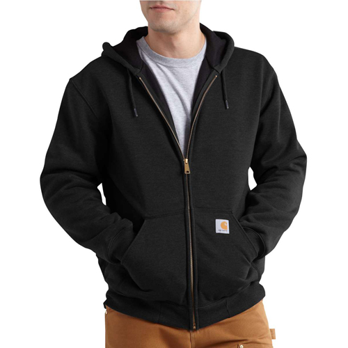 Rutland Thermal Lined Hooded Front Zip Sweatshirt