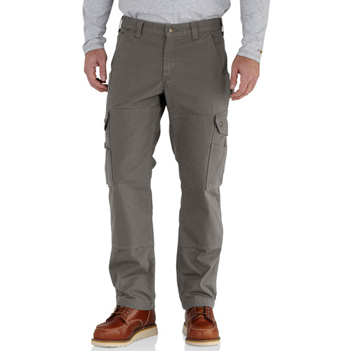 Ripstop Flannel-Lined Cargo Work Pant 