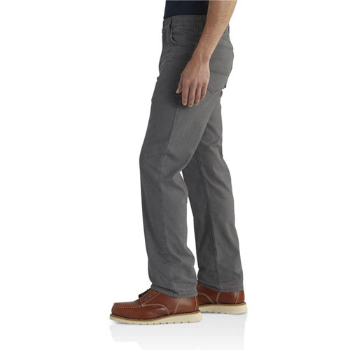 Rugged Flex Relaxed Fit Canvas  5-Pocket Work Pant