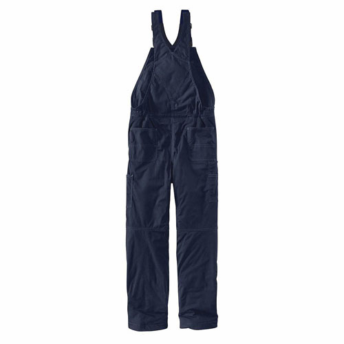 Flame Resistant Loose Fit Quick Duck Lined Bib Overalls