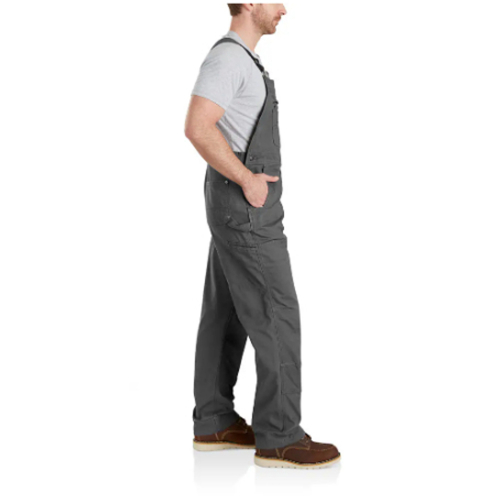 Rugged Flex Relaxed Fit Canvas Bib Overall 