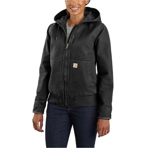 Carhartt Women Loose Fit Washed Duck Insulated Active Jacket