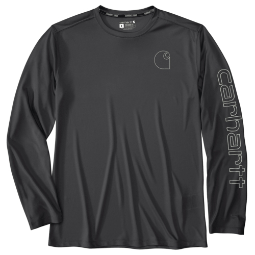 Force Sun Defender Lightweight Long-Sleeve Logo Graphic T-Shirt