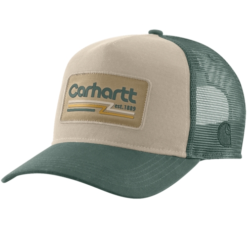 Canvas Mesh-Back 1889 Patch Cap