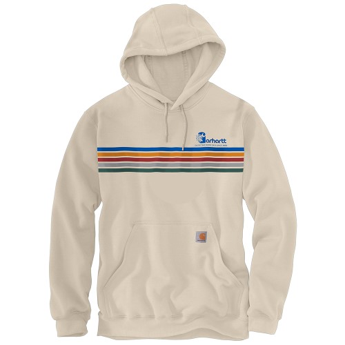 Carhartt Loose Fit Midweight Stripe Graphic Sweatshirt