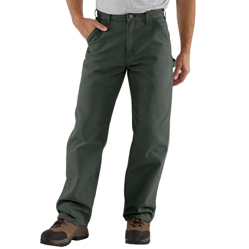 Loose Fit Washed Duck Utility Work Fit Pant