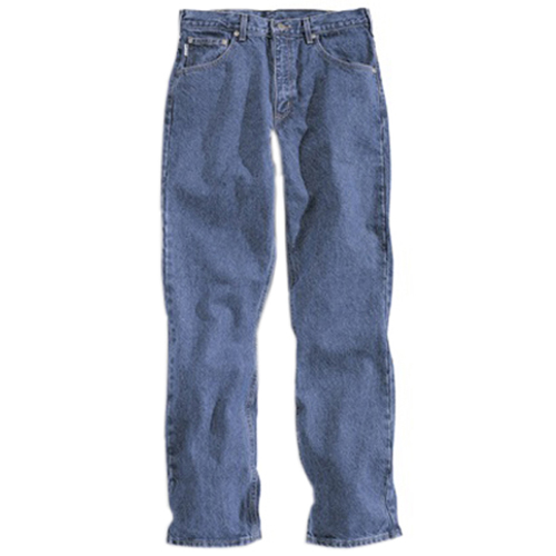 Straight/Traditional-Fit Tapered Leg Jeans