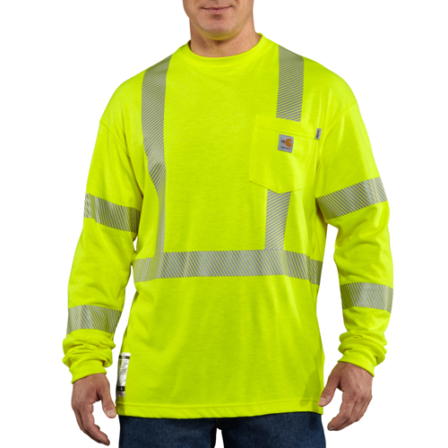 Carhartt Flame-Resistant High Visibility Long Sleeve Shirt