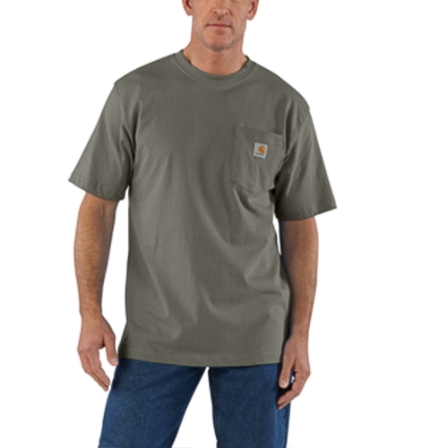 Loose Fit Heavyweight Short-Sleeve Pocket T-Shirt