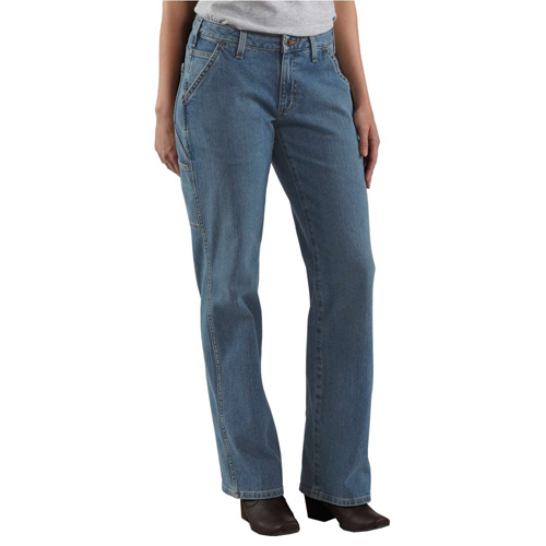 Carhartt Womens Relaxed Fit Single Knee Carpenter Jeans