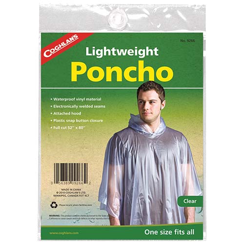 Clear Poncho