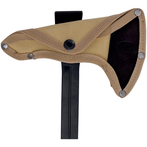 Arlan Single Bit Throwing Axe - Black. Precision throwing with a cord for easy retrieval. Perfect for target practice. 