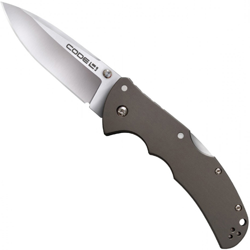 Code 4 Plain Edge Folding Knife - Refurbished