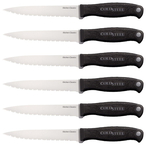 6 Steak Fixed Blade Knife Set