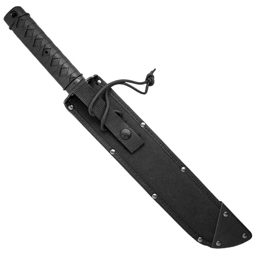 Tactical Tanto Machete - Black