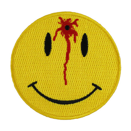 Shot Smiley Patch - 3x3 Inch