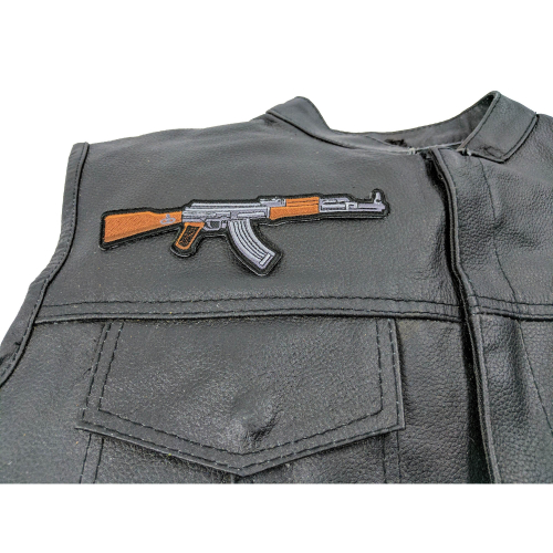 AK 47 Patch Right Assault Rifle Gun