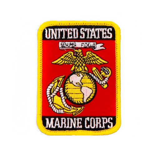 United States Marines Corps Rectangle Patch Small