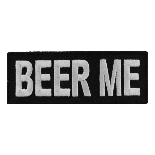 Beer Me Patch - 4x1.5 Inch