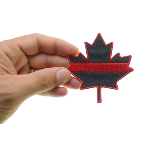 Canadian Maple Leaf Patch 3x3.2 Inch