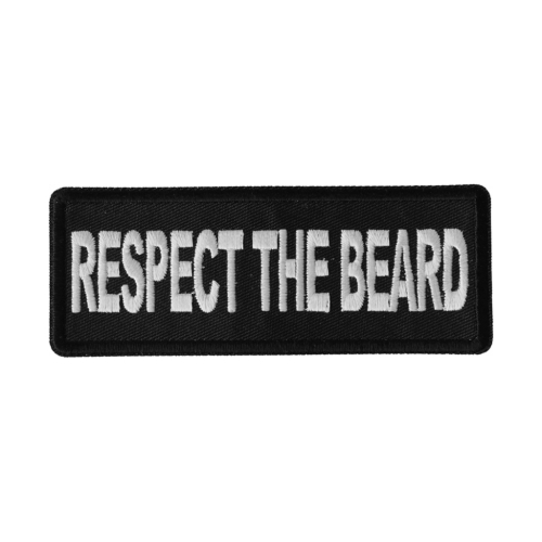 Respect The Beard Patch 