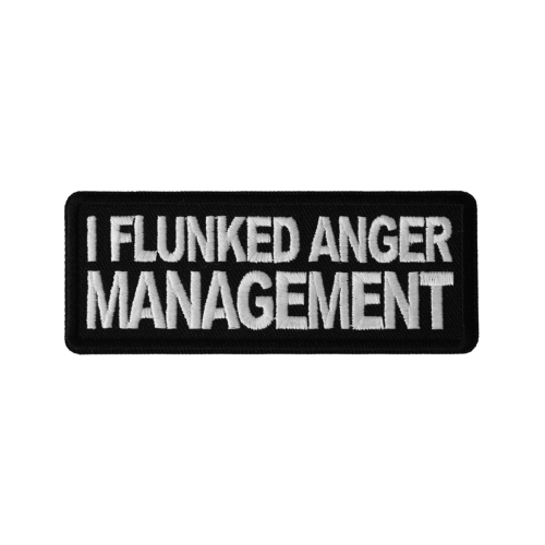 I Flunked Anger Management Patch