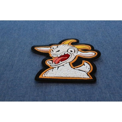 Awesome Goat Iron-on Patch