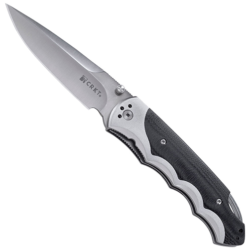 Fire Spark Aluminum w/ G10 Inlay Handle Folding Knife