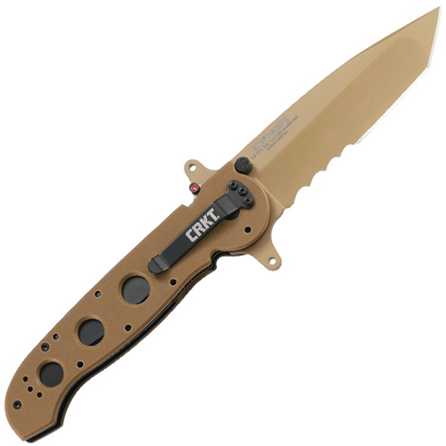 M16-14DSFG Special Forces Desert Tanto Blade Veff Serrated Knife