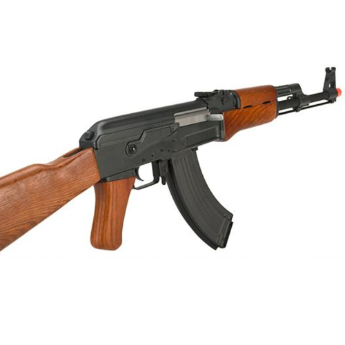 AK47 CYMA Real Wood Blowback Airsoft Rifle