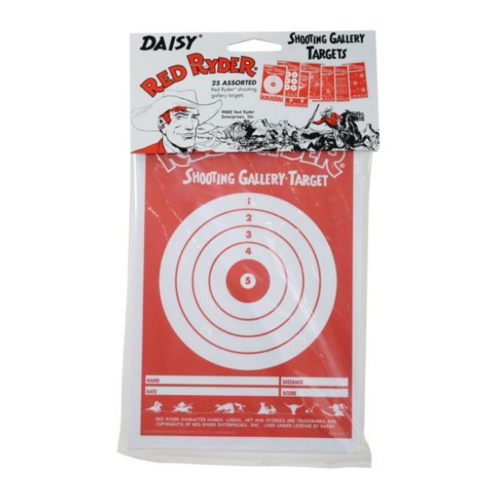 Daisy Red Ryder Paper Targets 25 Ct