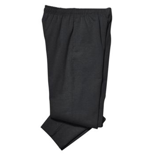Core Fleece Open Bottom Black Pant