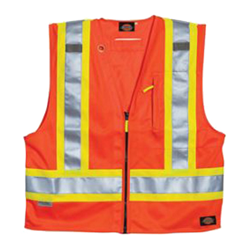 Hi-Vis Orange Foreman's Vest