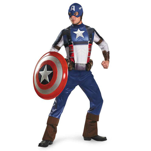 Captain America Movie Adult Deluxe