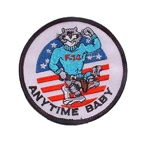 USN Tomcat Anytime 3 Inch Patch