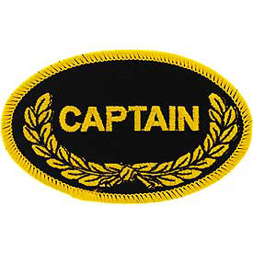 Patch-Oval Captain